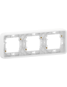 SE Рамка тройна хоризонтална IP55 цвят Бял Mureva - MUR39109 - Цена | LEDs4economy