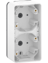 SE Конзола двойна вертикална IP55 цвят Бял Mureva - MUR39912 - Цена | LEDs4economy