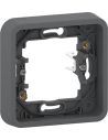 SE Рамка единична със скоби IP55 цвят Антрацит Mureva - MUR34108 - Цена | LEDs4economy