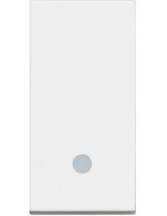 BTICINO Кръстат ключ с LED индикация 1 мод. 10A цвят Бял /блистер/ Classia - RW4004L - Цена | LEDs4economy