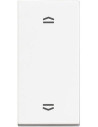 BTICINO Ключ за щори 1 мод. 10A цвят Бял Classia - RW4027N - Цена | LEDs4economy