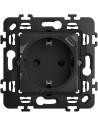 BTICINO Контакт ШУКО 2P+E 16A + USB тип C 1.5A 7.5W 2 мод. цвят Черен Classia - RG4141USB - Цена | LEDs4economy