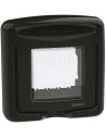 BTICINO Капак противовлажен IP55 2 мод. цвят Черен Classia - 27602G - Цена | LEDs4economy