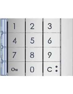 BTICINO Лицев панел цифрова клавиатура Sfera New Allmetal - 353001 - Цена | LEDs4economy