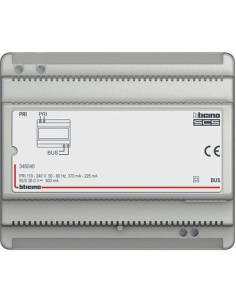 BTICINO Захранващ блок за аудио система 0.6A DIN монтаж - 346040 - Цена | LEDs4economy