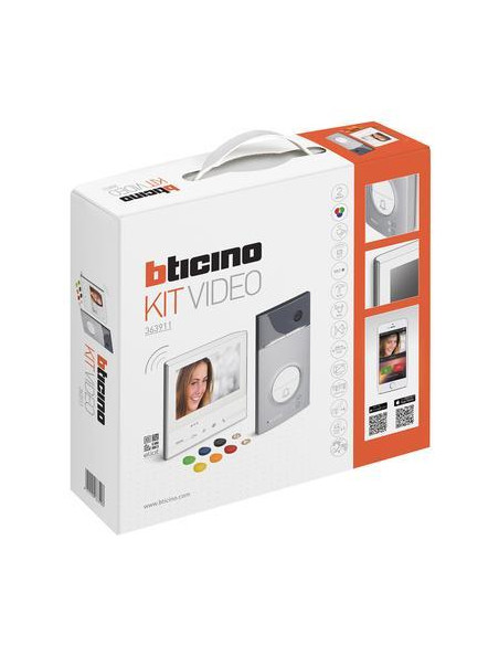 Видео-домофон комплект Classe 300X13E Wi-Fi дисплей и LINEA 3000 входен панел Bticino /до изчерпване/