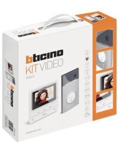 BTICINO Видео-домофон комплект Classe 100V16E дисплей и LINEA 3000 входен панел - 364612 - Цена | LEDs4economy