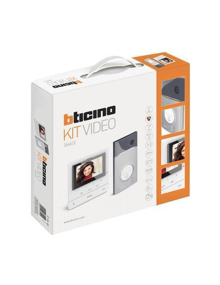 Видео-домофон комплект Classe 100V16E дисплей и LINEA 3000 входен панел Bticino