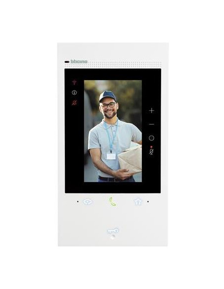Видео дисплей Classe 300EOS 5" вертикален сензорен с Wi-Fi, Alexa и Netatmo Bticino