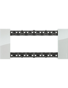 BTICINO Рамка 6 мод. цвят Небе (Sky) Living Now - KA4806DA - Цена | LEDs4economy