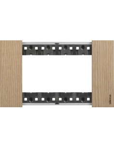 BTICINO Рамка 4 мод. дървена цвят Дъб (Oak) Living Now - KA4804LM - Цена | LEDs4economy