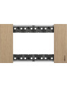 BTICINO Рамка 4 мод. дървена цвят Дъб (Oak) Living Now - KA4804LM - Цена | LEDs4economy