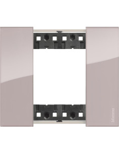 BTICINO Рамка 2 мод. цвят Аура (Aura) Living Now - KA4802DM - Цена | LEDs4economy