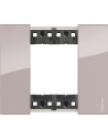 BTICINO Рамка 2 мод. цвят Аура (Aura) Living Now - KA4802DM - Цена | LEDs4economy