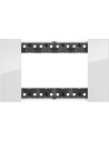 BTICINO Рамка 4 мод. цвят Лед (Ice) Living Now - KA4804DW - Цена | LEDs4economy