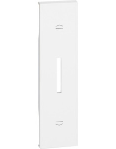 BTICINO Лицев панел за ключ за щори 1 мод. цвят Бял Living Now - KW06 - Цена | LEDs4economy