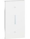 BTICINO Лицев панел за ключ за щори 2 мод. цвят Бял Living Now - KW06M2 - Цена | LEDs4economy