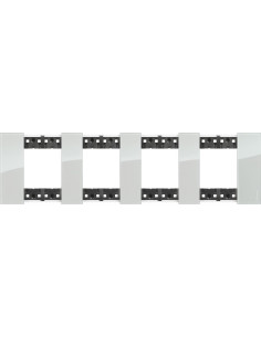 BTICINO Рамка 4x2 мод. цвят Небе (Sky) Living Now - KA4802M4DA - Цена | LEDs4economy