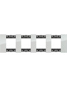 BTICINO Рамка 4x2 мод. цвят Небе (Sky) Living Now - KA4802M4DA - Цена | LEDs4economy