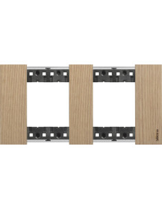 BTICINO Рамка 2x2 мод. дървена цвят Дъб (Oak) Living Now - KA4802M2LM - Цена | LEDs4economy