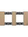 BTICINO Рамка 2x2 мод. дървена цвят Дъб (Oak) Living Now - KA4802M2LM - Цена | LEDs4economy