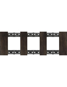 BTICINO Рамка 3x2 мод. дървена цвят Орех (Walnut) Living Now - KA4802M3LG - Цена | LEDs4economy