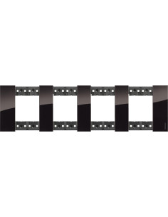 BTICINO Рамка 4x2 мод. цвят Нощ (Night) Living Now - KA4802M4DG - Цена | LEDs4economy