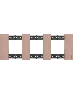 BTICINO Рамка 3x2 мод. метална цвят Мед (Copper) Living Now - KA4802M3ZM - Цена | LEDs4economy