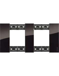 BTICINO Рамка 2x2 мод. цвят Нощ (Night) Living Now - KA4802M2DG - Цена | LEDs4economy
