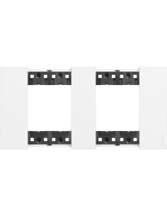 BTICINO Рамка 2x2 мод. цвят Бял (White) Living Now - KA4802M2KW - Цена | LEDs4economy