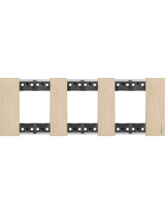 BTICINO Рамка 3x2 мод. метална цвят Злато (Gold) Living Now - KA4802M3ZW - Цена | LEDs4economy
