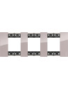 BTICINO Рамка 3x2 мод. цвят Аура (Aura) Living Now - KA4802M3DM - Цена | LEDs4economy