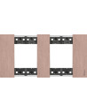 BTICINO Рамка 2x2 мод. метална цвят Мед (Copper) Living Now - KA4802M2ZM - Цена | LEDs4economy