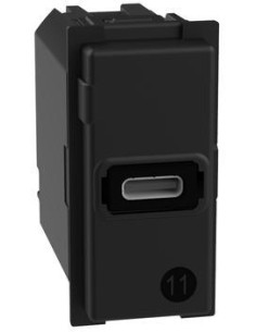 BTICINO Розетка USB за зареждане тип C Power Delivery 20W 1 мод. Living Now - K4192C - Цена | LEDs4economy