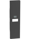 BTICINO Лицев панел за USB розетка тип C Power Delivery 1 мод. цвят Черен Living Now - KG11C - Цена | LEDs4economy