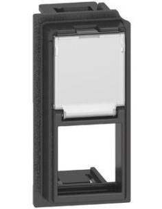 BTICINO Адаптер за KEYSTONE 1 мод. цвят Черен Living Now - KG07K - Цена | LEDs4economy