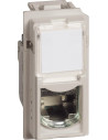BTICINO Розетка RJ45 cat.6A UTP конектор toolless IDC 1 мод. цвят Крем Living Now - KM4279C6A - Цена | LEDs4economy