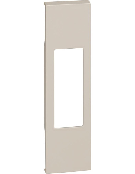 KM02 Лицев панел за контакт ИТ.стандарт/Бойлерен ключ, 1 мод. цвят Крем Living Now Bticino