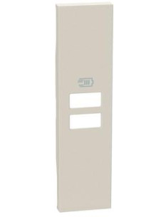 BTICINO Лицев панел за USB розетка тип 2xA/2xC/A+C 1 мод. цвят Крем Living Now - KM13C - Цена | LEDs4economy
