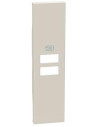 BTICINO Лицев панел за USB розетка тип 2xA/2xC/A+C 1 мод. цвят Крем Living Now - KM13C - Цена | LEDs4economy