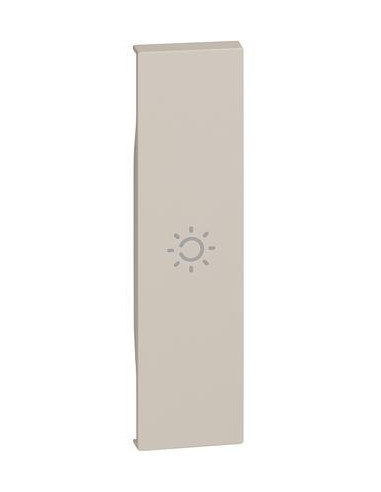 Лицев панел за ключ със символ "лампа" 1 мод. цвят Крем LNow Bticino