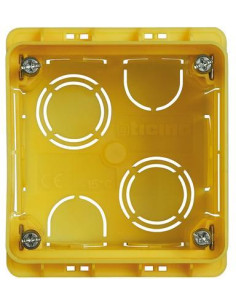 BTICINO Конзолна кутия за тухлени стени 2мод. AIR/ETERIS 70,5/70,5/58mm - 502W - Цена | LEDs4economy