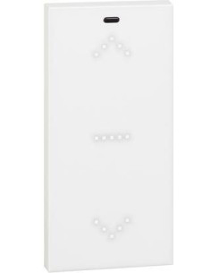 BTICINO Лицев панел сензорен контрол 1 мод. цвят Бял Living Now - KW8011 - Цена | LEDs4economy