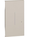 Netatmo Лицев панел за Smart еднополюсен/девиаторен ключ 2 мод. БЕЗжичен подвижен цвят Крем LNow Bticino - KM42M2 - Цена | LEDs4
