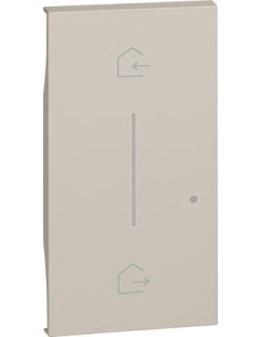 Netatmo Лицев панел за Smart сценариен ключ "Излизам/Прибирам се" 2 мод. цвят Крем Bticino - KM40M2 - Цена | LEDs4economy