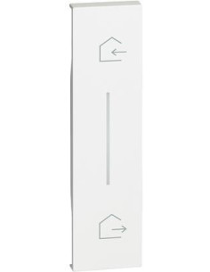 Netatmo Лицев панел за Smart сценариен ключ "Излизам/Прибирам се" 1 мод. цвят Бял Bticino - KW40 - Цена | LEDs4economy