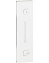 Netatmo Лицев панел за Smart сценариен ключ "Излизам/Прибирам се" 1 мод. цвят Бял Bticino - KW40 - Цена | LEDs4economy