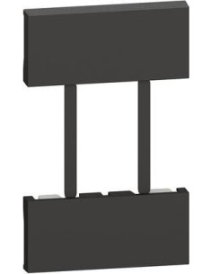Netatmo Лицев панел за Gateway със Smart контакт немски стандарт 2 мод. цвят Черен LNow Bticino - KG51 - Цена | LEDs4economy