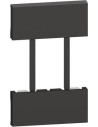 Netatmo Лицев панел за Gateway със Smart контакт немски стандарт 2 мод. цвят Черен LNow Bticino - KG51 - Цена | LEDs4economy