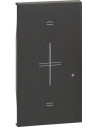 Netatmo Лицев панел за Smart ключ за щори 2 мод. цвят Черен LNow Bticino - KG32M2 - Цена | LEDs4economy
